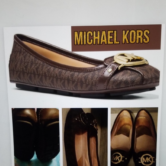 Michael Kors Shoes - Michael Kors fulton logo flats size 9M